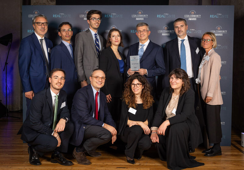 Todarello & Partners premiato ai Legalcommunity Real Estate Awards 2025