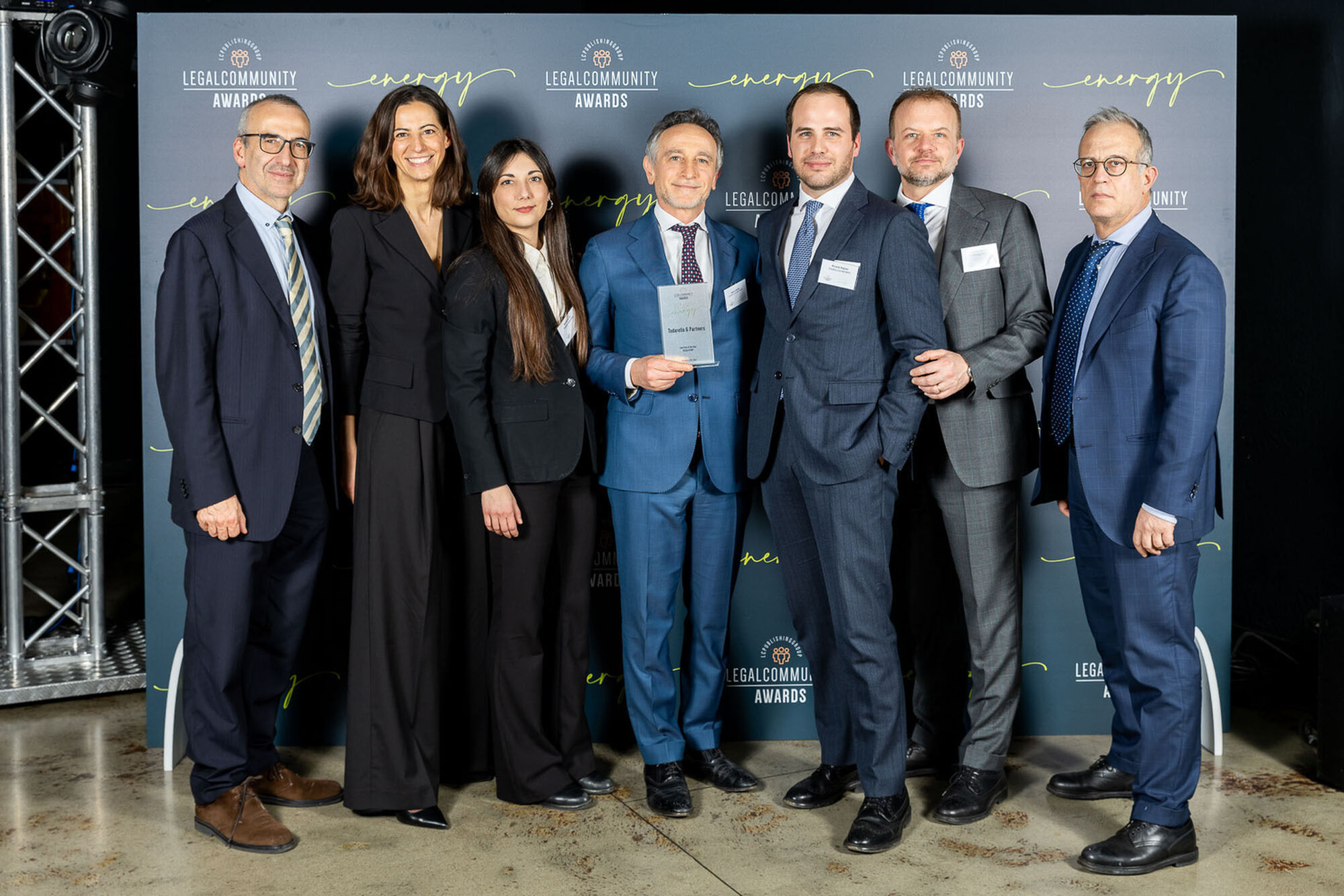 Todarello & Partners è Law Firm of the Year – Regulatory ai Legalcommunity Energy Awards 2026