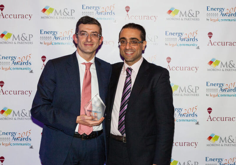 Energy Awards Legalcommunity 2015, Fabio Todarello Avvocato dell’anno.